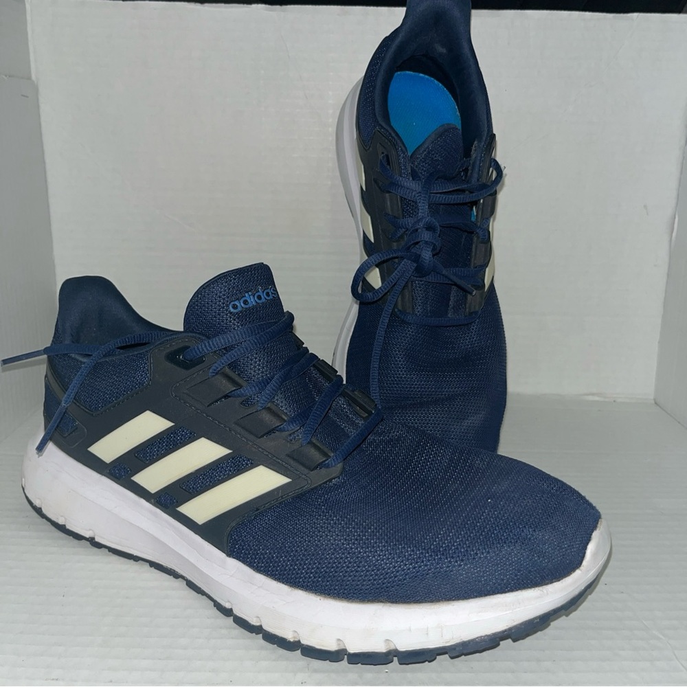 Adidas Mens Galaxy 6 GW3848 Black Running Shoes Sneakers Size 12
